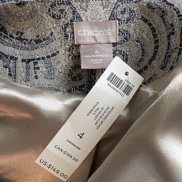 Chico’s open front jacket - Picture 7 of 11